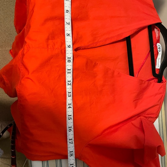 Bright Orange Dress Zara - Picture 6 of 7